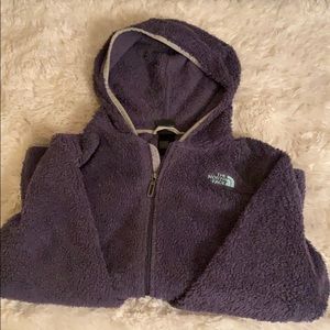North Face Fluffy Jacket with Hood